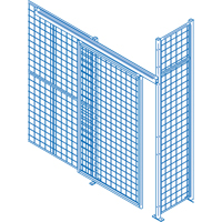 Composantes pour partitions & cloisons grillag&eacute;es - Quincaillerie Cantin et fils