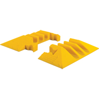 Yellow Jacket&reg; 3-Channel Heavy Duty Cable Protector - End Caps Cantin et fils