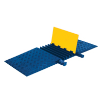 Yellow Jacket&reg; Cable Protector, 5 Channels, 18" L x 50" W x 1.875" H Cantin et fils