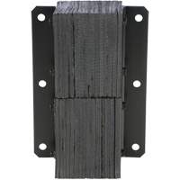 Butoir de quai lamell&eacute;, Vertical, Caoutchouc, 13-1/4" la x 4-1/2" p x 20" h Cantin et fils