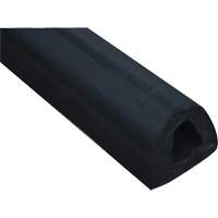 Butoir en caoutchouc extrud&eacute;, Caoutchouc, 4-1/8" la x 120" lo x 3-7/8" p Cantin et fils