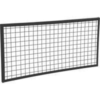 Wire Mesh Partition Panel, 2' H x 4' W Cantin et fils