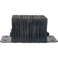 Butoirs de quai lamell&eacute;s, Horizontal, Caoutchouc, 12" la x 6" p x 10" h Cantin et fils