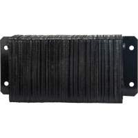 Butoirs de quai lamell&eacute;s, Horizontal, Caoutchouc, 24" la x 4" p x 12" h Cantin et fils