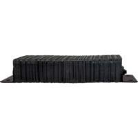 Butoirs de quai lamell&eacute;s, Horizontal, Caoutchouc, 24" la x 4" p x 12" h Cantin et fils