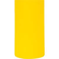 Polyethylene Bollard Cover, 4-1/2" Dia. x 64" L, Red/Yellow Cantin et fils