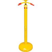 50,000 lbs. Static Capacity Trailer Jack, 2.5 tons Lift Capacity Cantin et fils