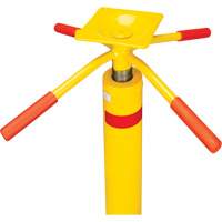 50,000 lbs. Static Capacity Trailer Jack, 2.5 tons Lift Capacity Cantin et fils