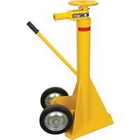 100,000 lbs. Static Capacity Ratchet Trailer Jack, 20 tons Lift Capacity Cantin et fils