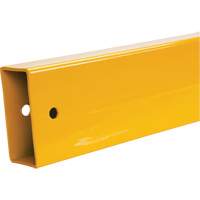Lift-Out Guard Rail, Steel, 3' L x 4" H, Safety Yellow Cantin et fils