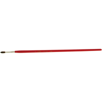 Pinceau de forme ronde pour marquage, Largeur de la brosse de 5/32", Soie de chameau, Manche &agrave; Bois Cantin et fils