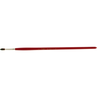 Pinceau de forme ronde pour marquage, Largeur de la brosse de 3/16", Soie de chameau, Manche &agrave; Bois Cantin et fils