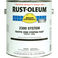 Peinture pour traçage de ligne pour zone de circulation System 2300, Jaune, Gallon Cantin et fils