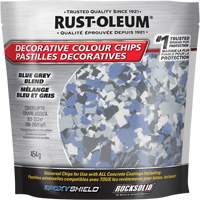 Decorative Colour Chips, 474 g, Bag, Blue Grey Blend Cantin et fils