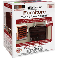 Syst&egrave;me de rev&ecirc;tement de meubles Furniture Transformations, 1,72 L, Trousse, Base &agrave; teinter Cantin et fils
