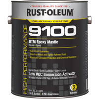 9100 System DTM Epoxy Mastic Immersion 250 VOC Activator, Gallon Cantin et fils