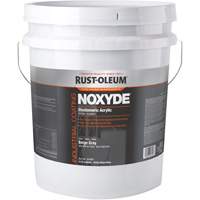 Rev&ecirc;tement acrylique &eacute;lastom&egrave;re Noxyde, 5 gal., Seau, Gris Cantin et fils