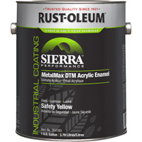 &eacute;mail acrylique DTM Sierra Performance MetalMax Plus, Gallon, Jaune Cantin et fils