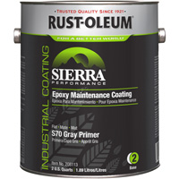 Appr&ecirc;t acrylique &eacute;poxydique &agrave; base d'eau Sierra Performance S70/S71, Gallon, Gris Cantin et fils
