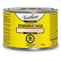 Cire de finition en p&acirc;te classique Varathane, 450 g, Naturel, Mat Cantin et fils