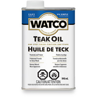 Huile de teck Watco, 946 ml, Transparent, Transparent Cantin et fils