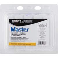 Master Microfiber Roller Cover, 10 mm (3/8") Nap, 101.6 mm (4") L Cantin et fils