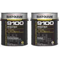 9100 System DTM Epoxy Mastic Base & Activator Kit, Aluminum, Gallon Cantin et fils