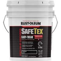 Rev&ecirc;tement d'acrylique SafeTex Easy-Tread, 4 gal., &agrave; l'eau, Plat/Textur&eacute;, Noir Cantin et fils