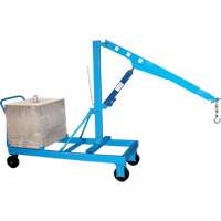 Potences de levage - Fl&egrave;che inverse, Lev&eacute;e 8', 1000 lb (0,5 tonne), 57" bras, 78" ha Cantin et fils