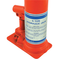 JHJ-5 Crics &agrave; bouteille pour usage tr&egrave;s intensif, 5 tonne(s), 15-3/8" Hauteur &eacute;lev&eacute;e Cantin et fils