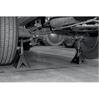 Jack Stands, Locking Pin, 6 tons Capacity, 15-7/10" - 24-2/5" H Cantin et fils