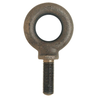 Eye Bolt, 54 mm Dia., 38 mm L, Uncoated Natural Finish, 2266 lbs. (1.133 tons) Capacity Cantin et fils