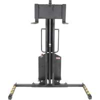Gerbeur motoris&eacute; avec m&acirc;t &eacute;troit, Fonctionnement &eacute;lectrique, Capacit&eacute; 1000 lb, Lev&eacute;e max 63" Cantin et fils