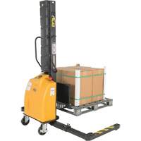 Gerbeur motoris&eacute; avec m&acirc;t &eacute;troit, Fonctionnement &eacute;lectrique, Capacit&eacute; 1000 lb, Lev&eacute;e max 63" Cantin et fils