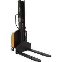 Gerbeur motoris&eacute; avec m&acirc;t &eacute;troit, Fonctionnement &eacute;lectrique, Capacit&eacute; 1000 lb, Lev&eacute;e max 63" Cantin et fils