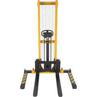 Gerbeur hydraulique manuel, Fonctionnement Pompe manuelle, Capacit&eacute; 2000 lb, Lev&eacute;e max 63" Cantin et fils