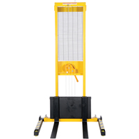 Gerbeur manuel, Fonctionnement Treuil manuel, Capacit&eacute; 770 lb, Lev&eacute;e max 60" Cantin et fils