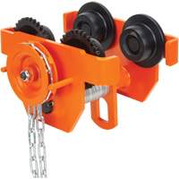Adjustable Trolley with Safety Plates, 1000 lbs. (0.5 tons) Capacity, 2-5/16" - 4-14/16" Cantin et fils