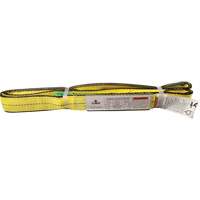 &eacute;lingue en sangle de polyester, Pli Double, Oeillets renvers&eacute;s, Type 4, 2" la x 8' lo, Capacit&eacute; verticale 6400 lb Cantin et fils