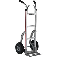 Knocked Down Hand Truck, Dual Handle, Aluminum, 48" Height, 500 lbs. Capacity Cantin et fils