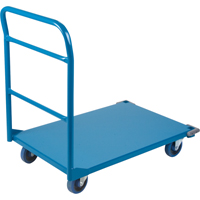 Chariots &agrave; tablettes/plateforme, Acier, 24" la x 36" p x 40" h, Capacit&eacute; de la plateforme 1300 lb Cantin et fils