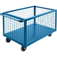 Caisson en treillis m&eacute;tallique, Acier, 39" lo x 24" la x 31,5" h, Volume 12 pi³, Capacit&eacute; 1200 lb Cantin et fils