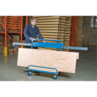 Chariots pour mat&eacute;riaux de construction, 39" x 26" x 42", Capacit&eacute; 1200 lb Cantin et fils