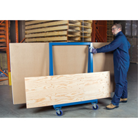 Chariot &agrave; plateforme en a pour panneaux/feuilles, 36" x 24" x 55", Capacit&eacute; 1200 lb Cantin et fils