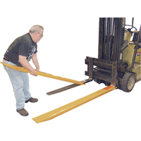 Fork Extensions, 63" L x 7" W, For Fork Width of 6" Cantin et fils