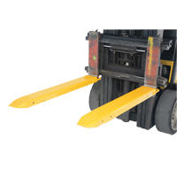 Fork Extensions, 48" L x 7-3/8" W, For Fork Width of 5" Cantin et fils