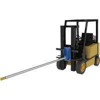 Fl&egrave;che de chariot &eacute;l&eacute;vateur pour tapis, 108-1/2" longueur, Install&eacute; sur tablier, Capacit&eacute; de 2500 lb Cantin et fils