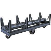 Bar Cradle Truck, 96" L x 28" W x 29" H, 10000 lbs. Capacity, Phenolic Wheels Cantin et fils