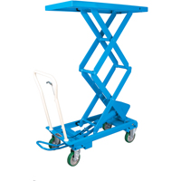 Scissor Lift Tables, 20-1/2" L x 39-3/4" W, Steel, 660 lbs. Capacity Cantin et fils