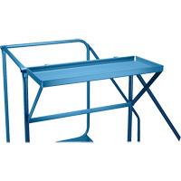 Mechanics/Maintenance Rolling Ladder, Steel, 4 Steps, 38" Platform Height Cantin et fils